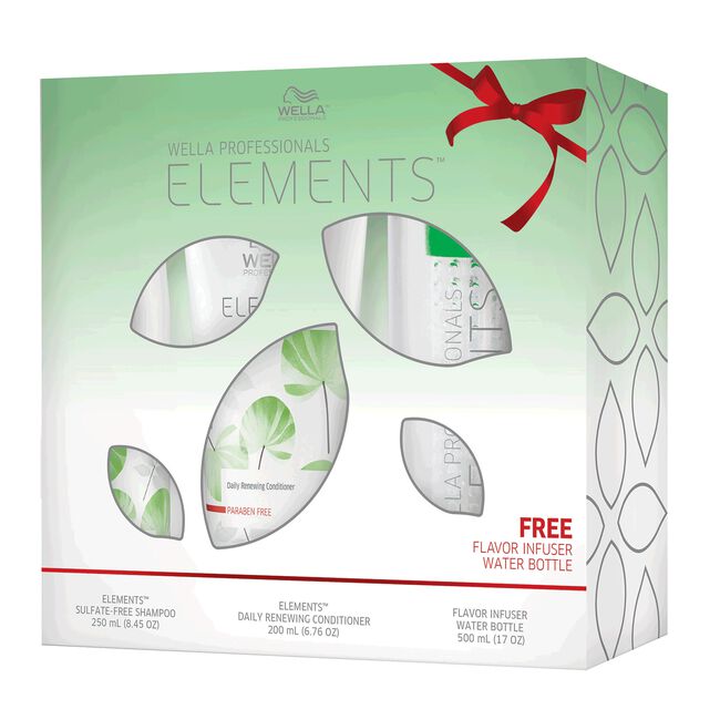 White Smoke Wella Elements Shampoo & Conditioner Duo