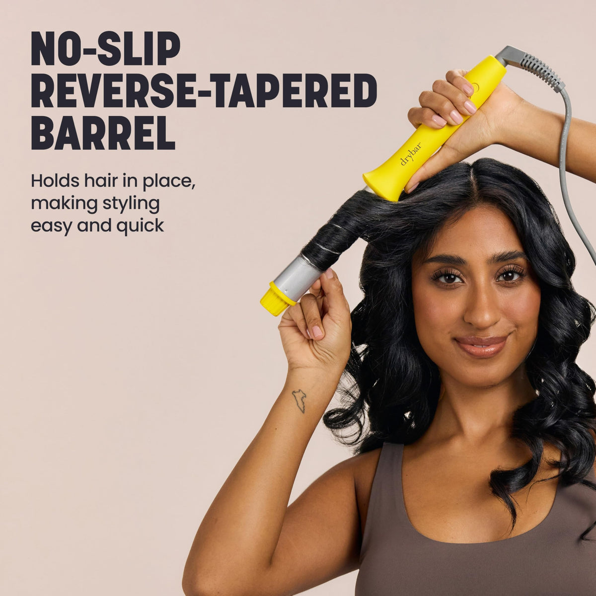 Light Gray Drybar The Wrap Party Curling & Styling Wand