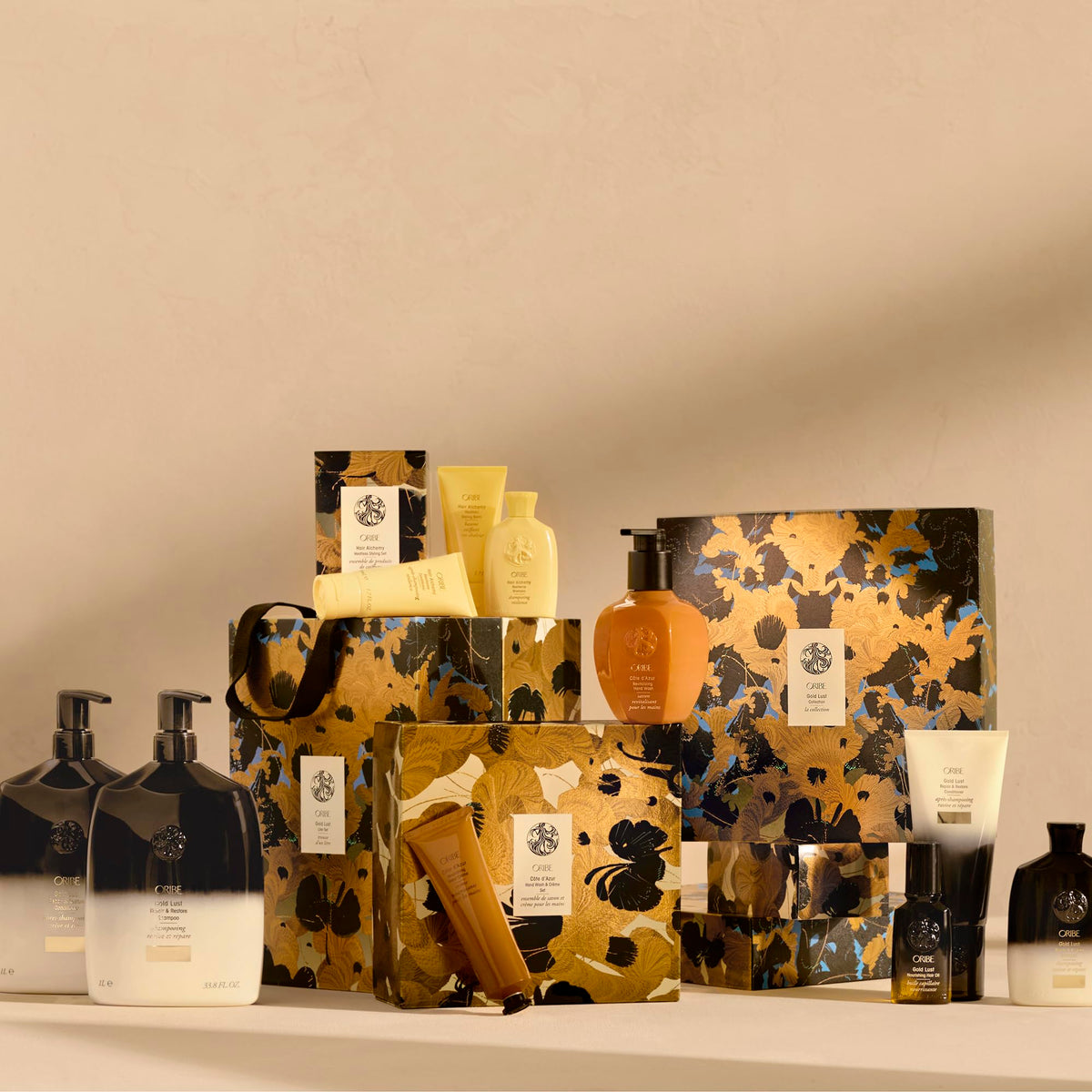 Tan Hair Alchemy Heatless Styling Set