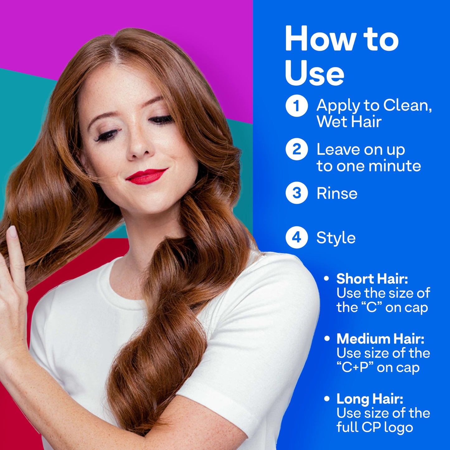 Dodger Blue ColorProof Moisture Conditioner - For Dry Color-Treated Hair Hydrates & Repairs Sulfate-Free Vegan