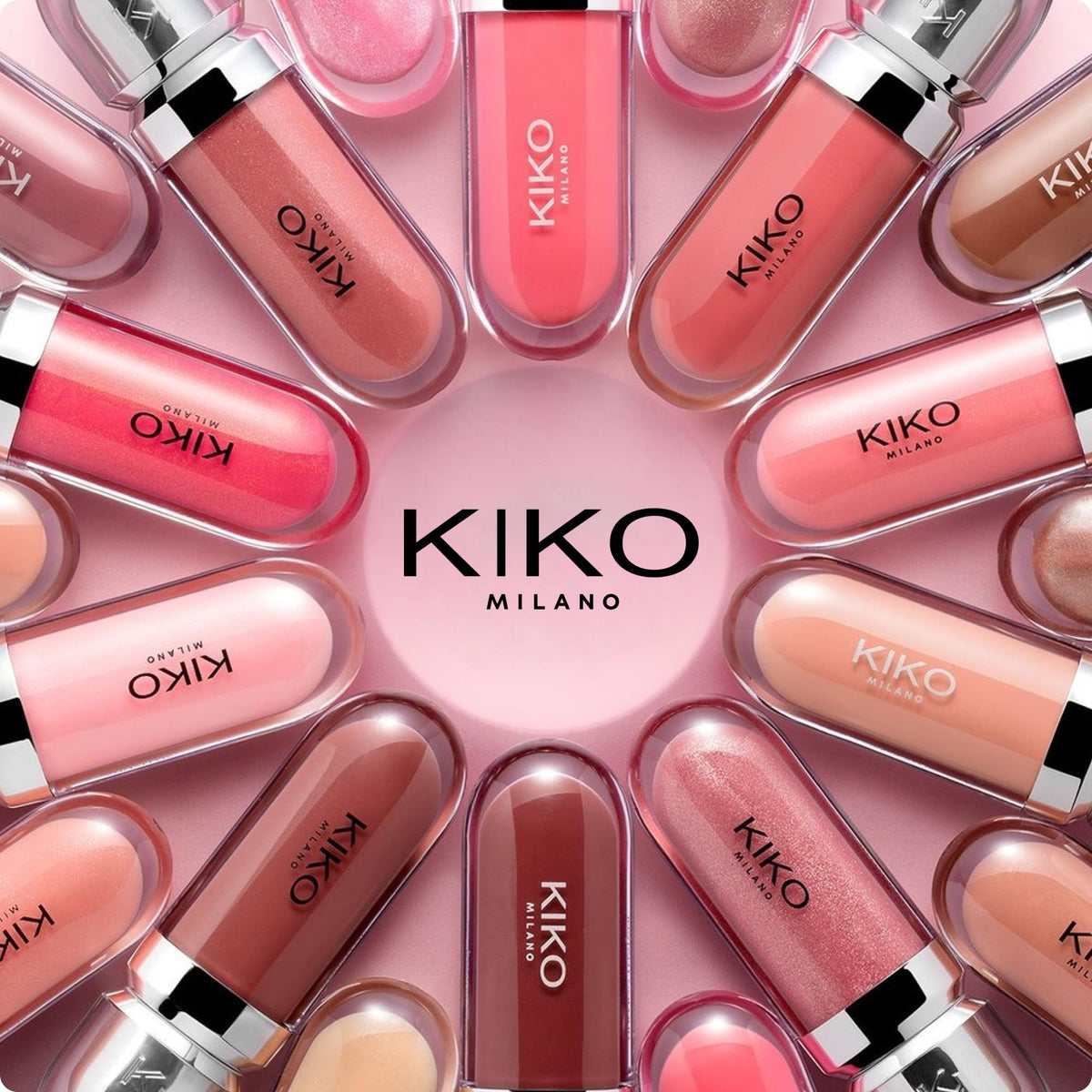 Maroon KIKO Milano 3D Hydra Lipgloss Limited Edition, 41 Rosy Glares