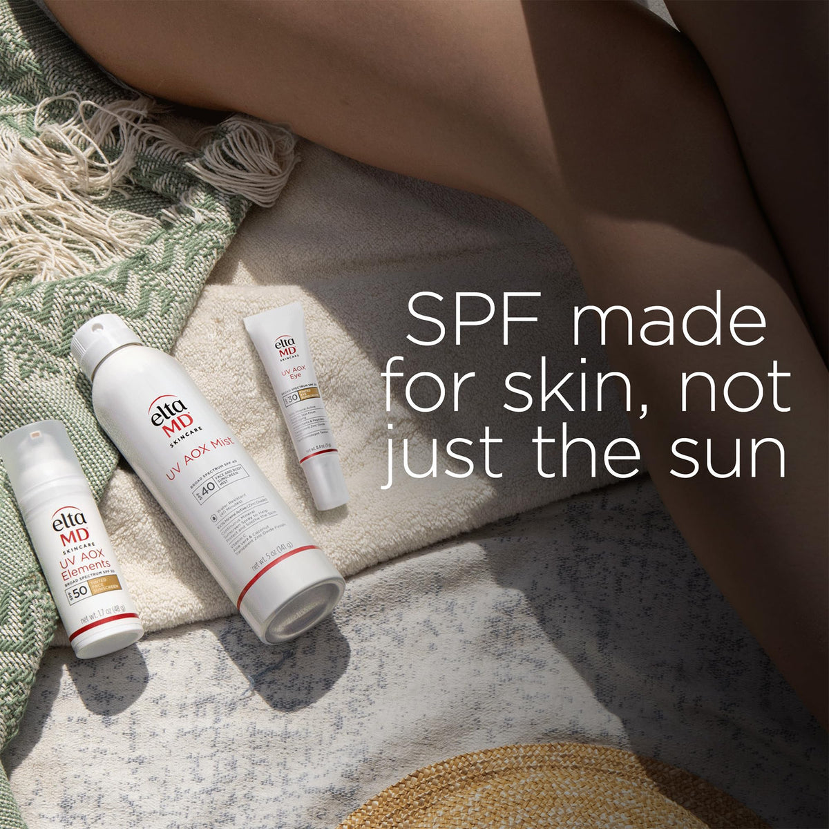 Black EltaMD UV AOX Elements Tinted Face Sunscreen, SPF 50, 100% Tinted Mineral Sunscreen for Sensitive Skin and Dry Skin with Antioxidants, 1.7 oz Pump
