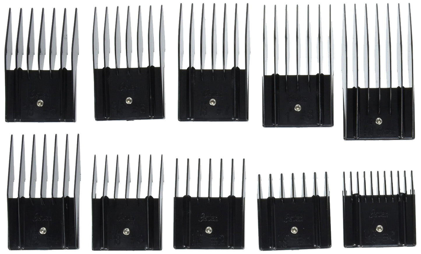 White Smoke Oster 008OST-78900-600 Universal Comb Set, 10 Per Pack
