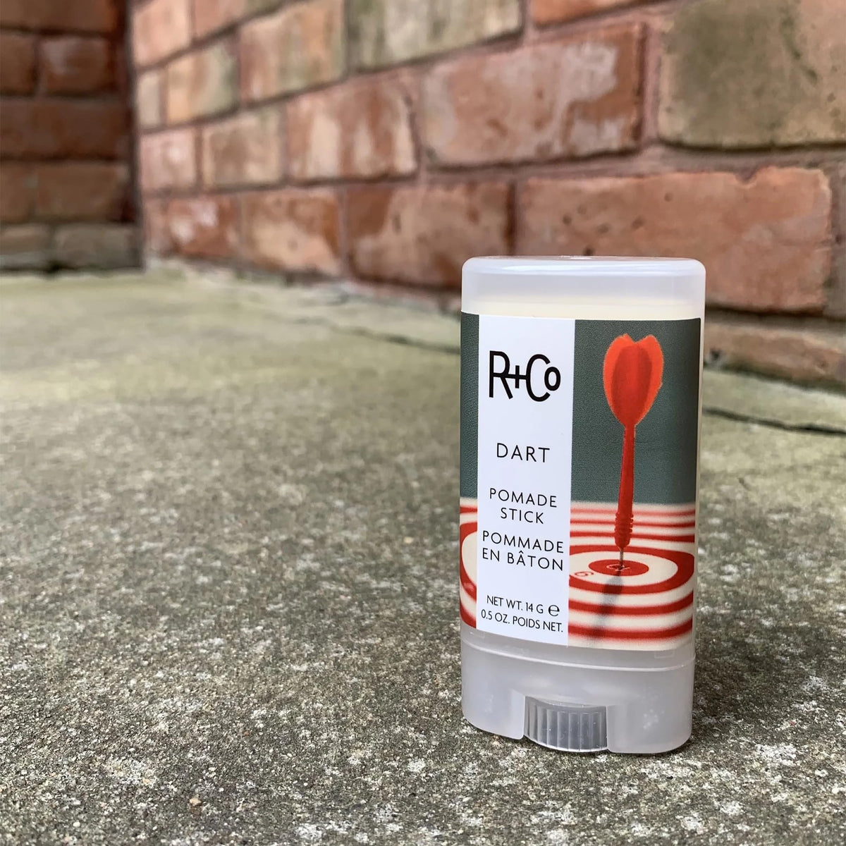 Slate Gray R+Co DART Pomade Stick