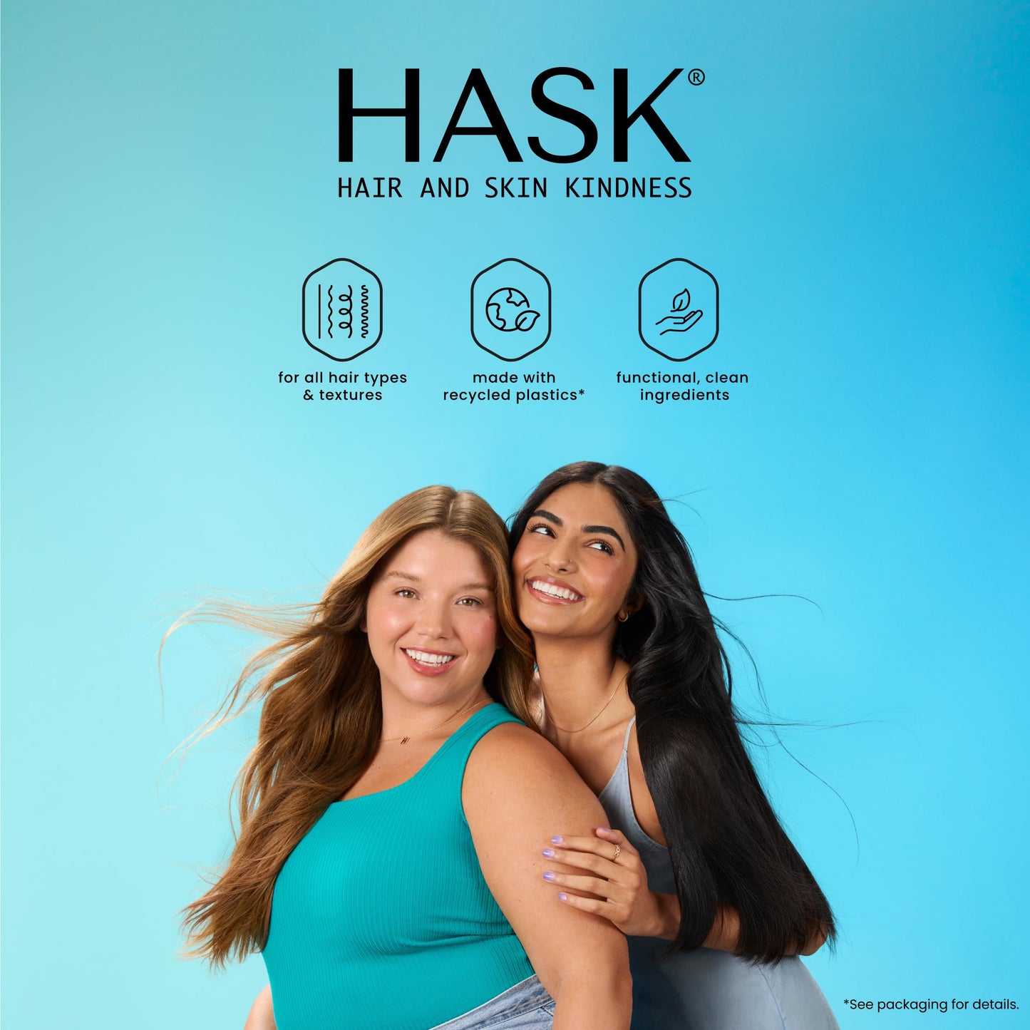 Turquoise Hask Biotin Boost Thickening Conditioner, 12 Fl Oz