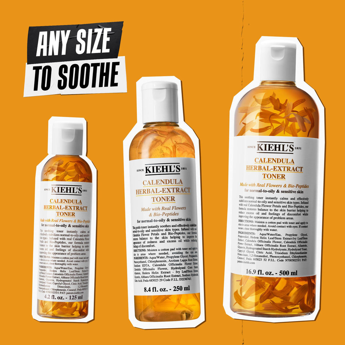 Goldenrod Kiehl's - Calendula Herbal Extract Toner - 4.2 fl oz