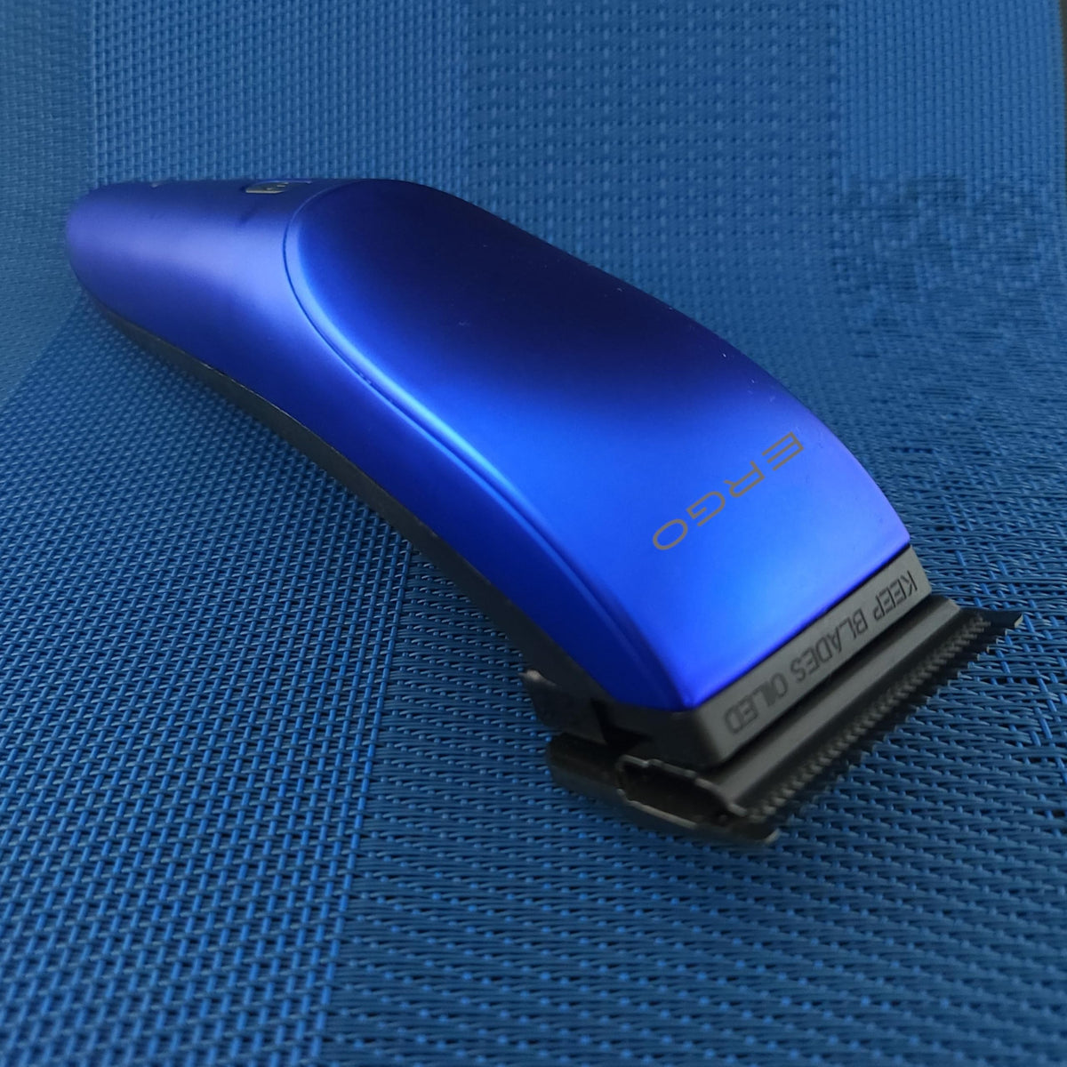 Dark Slate Blue StyleCraft Ergo Professional Microchipped Magnetic Clipper with 5 Guards