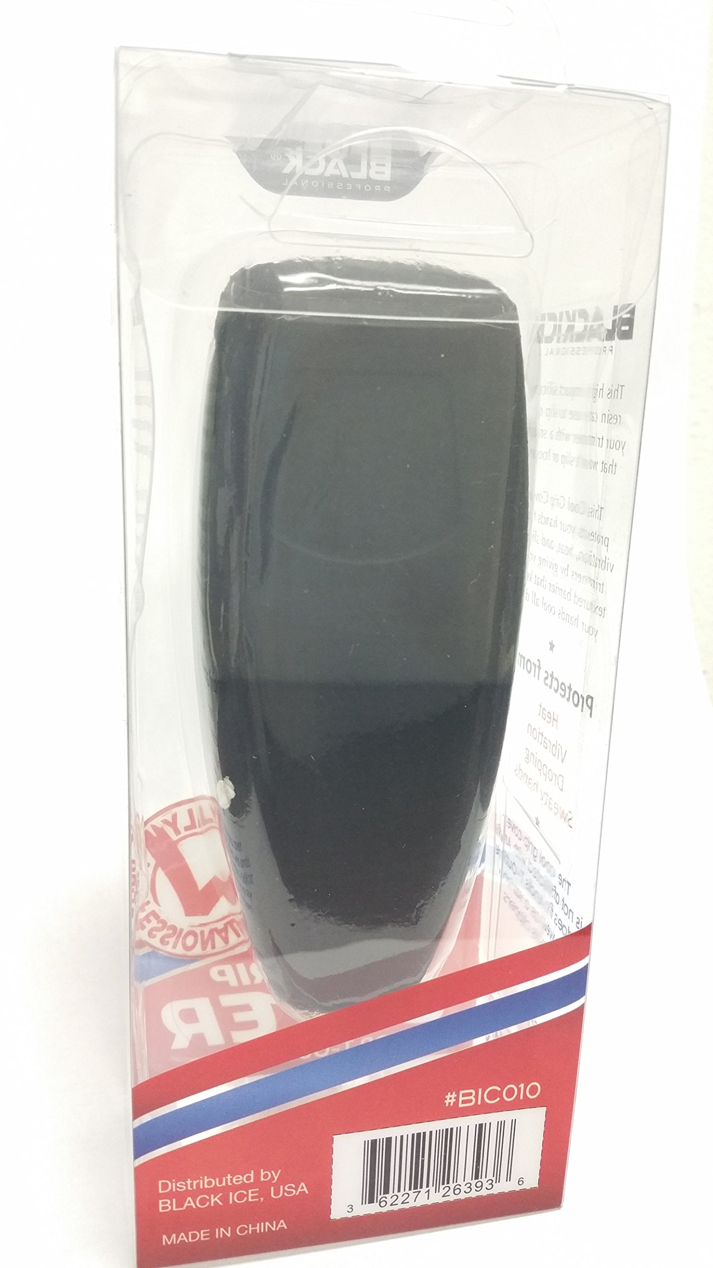 White Smoke Black Ice Professional Barber Silicone Cool Grip Cover for Andis T-Outliner, Blackout, and Outliner II Trimmer