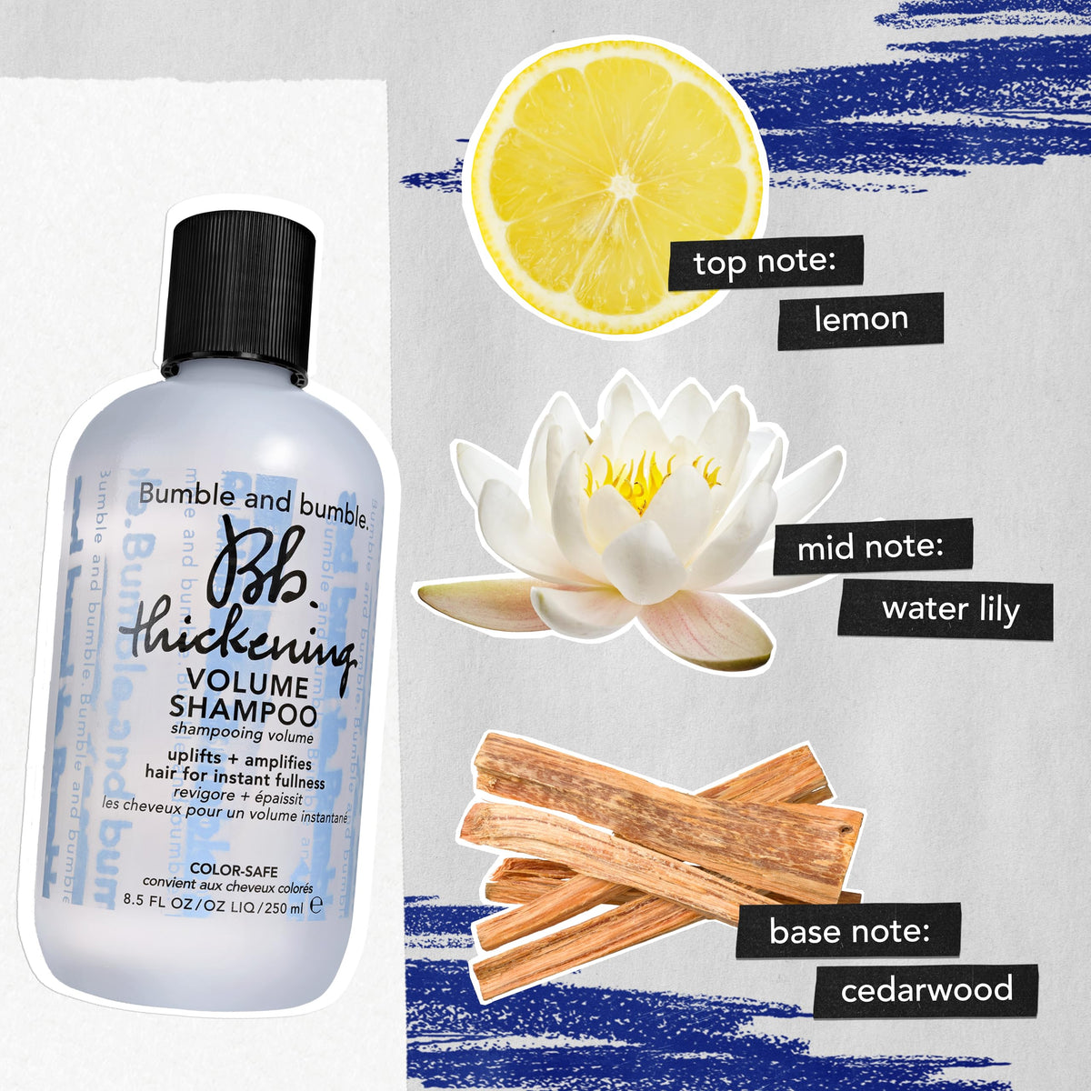 Light Gray Bumble and bumble. Thickening Travel-Size Volumizing Hair Set for Fine Hair | Shampoo, Conditioner + Dry Texture Spray | 3-Piece Set | Travel Size