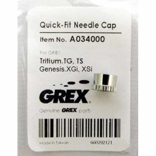 Light Gray Grex Quick-Fit Needle Cap - A034000
