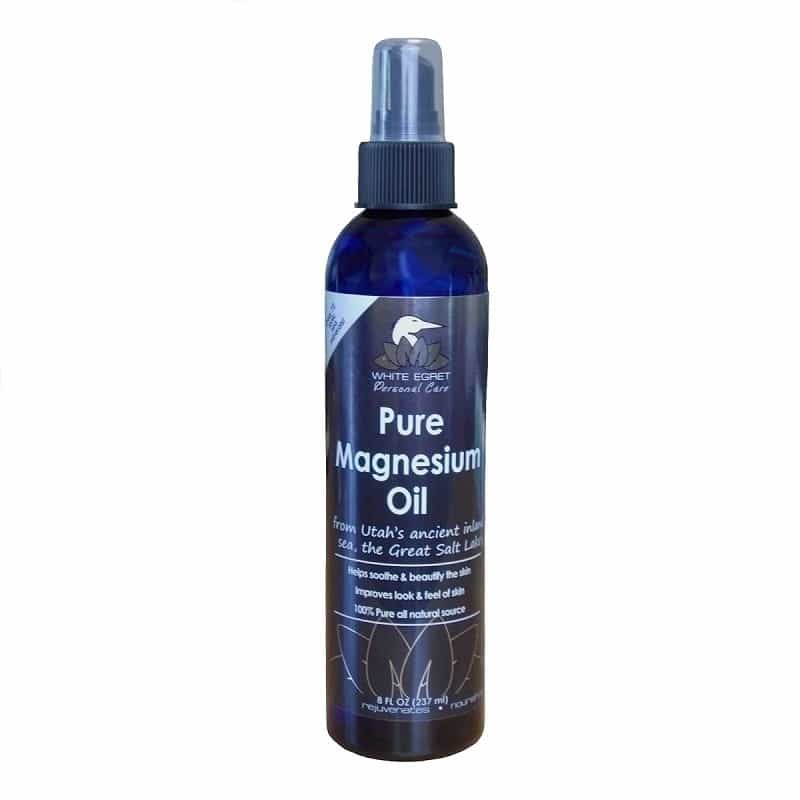 White Smoke White Egret Topical Magnesium Sensitive Skin 8 oz. MAGS08