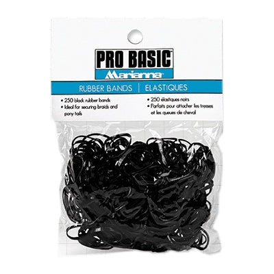 White Smoke Marianna (10477) Rubber Bands Black 250pk