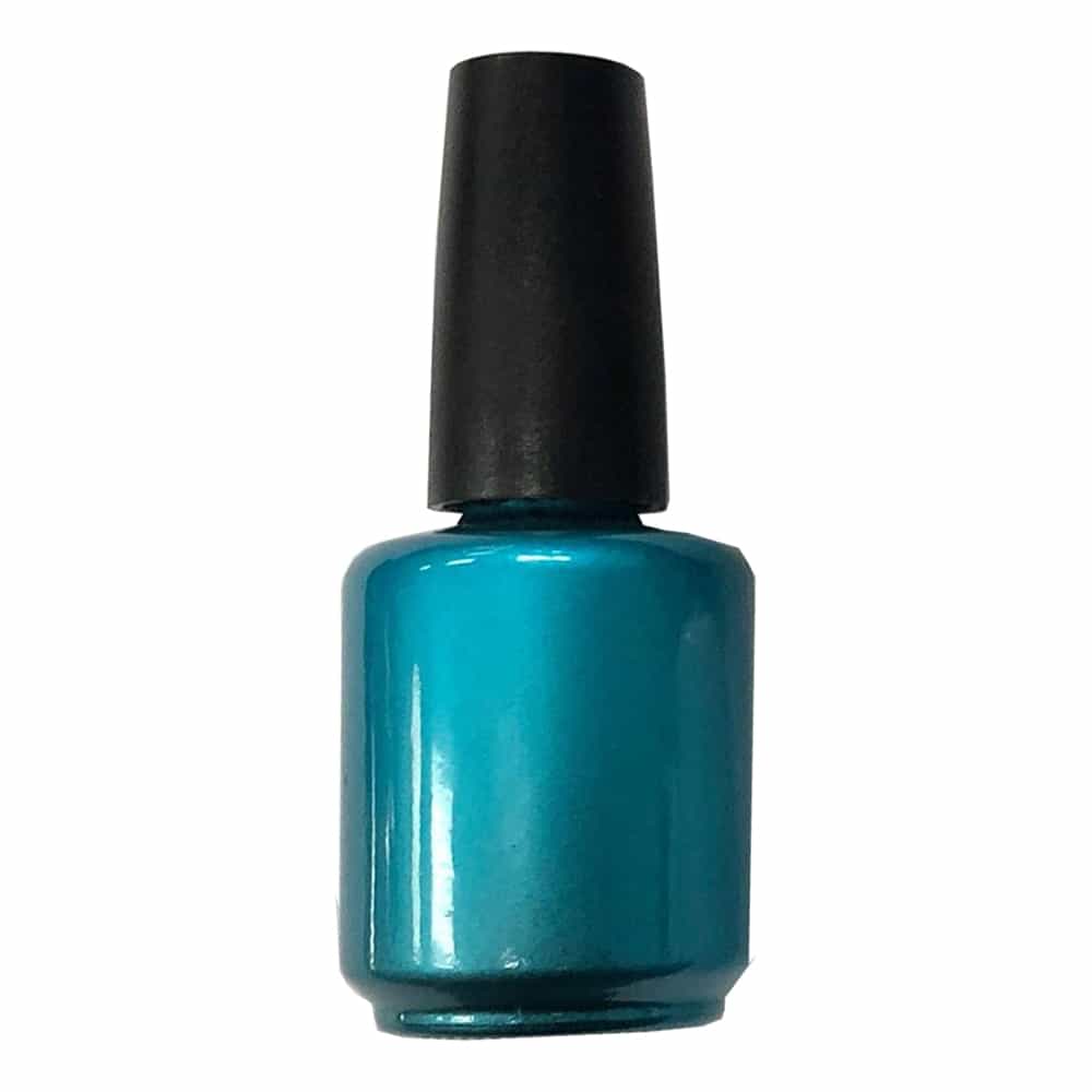 White Smoke Berkeley Painted Bottle 0.5oz/15mm GLOSS PEARL BLUE BT255-BL