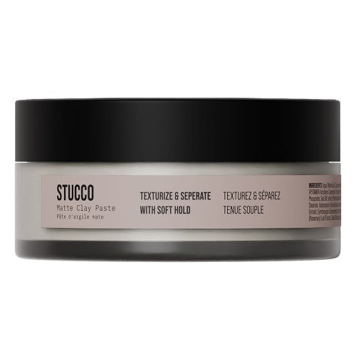 Black AG Stucco Matte Clay Paste 2.5oz