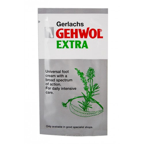 Dark Gray Gehwol Foot Cream Extra 0.3oz