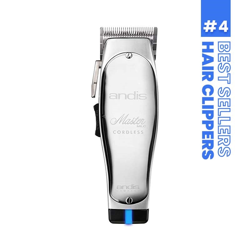 White Smoke Andis (12660) Master Clipper Cordless w/Stand