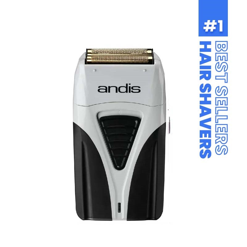 White Smoke Andis (17255)ProFoil Lithium Foil Shaver Plus W/Charge stand