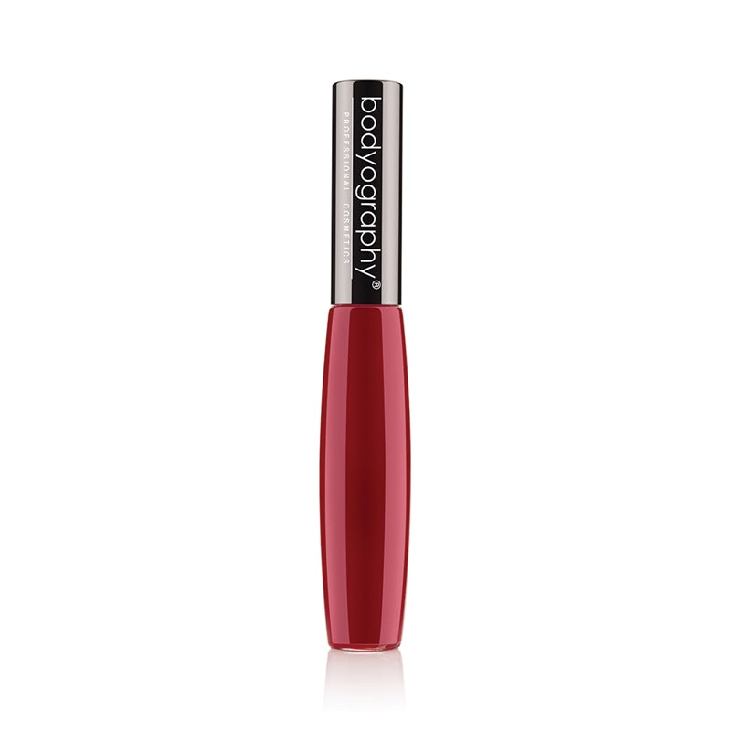 Dark Red Bodyography Lip Gloss Cherry Pop