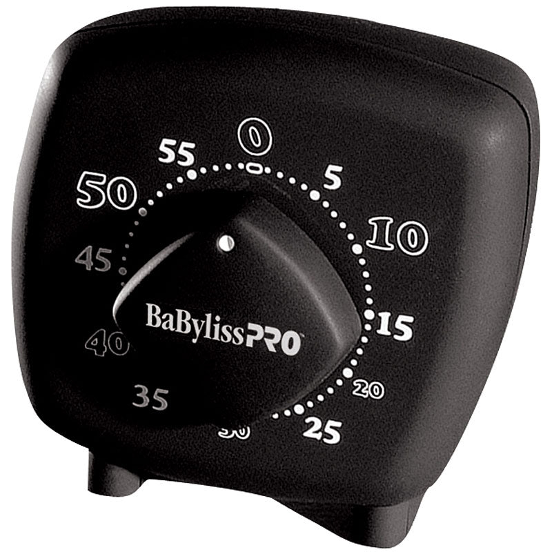 BabylissPRO Traditional Timer – Black & Square – 60 minutes