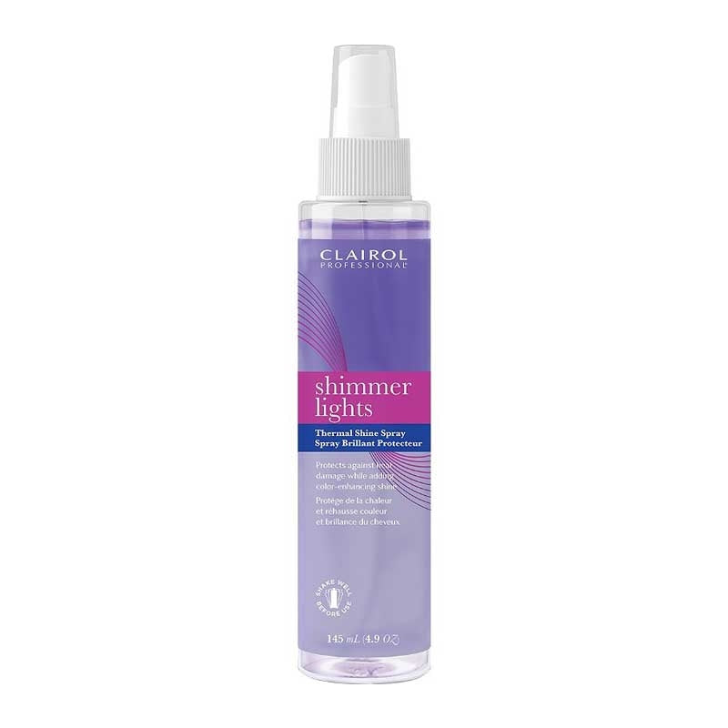 White Smoke Shimmer Lights Violet Thermal Shine Spray 145ml