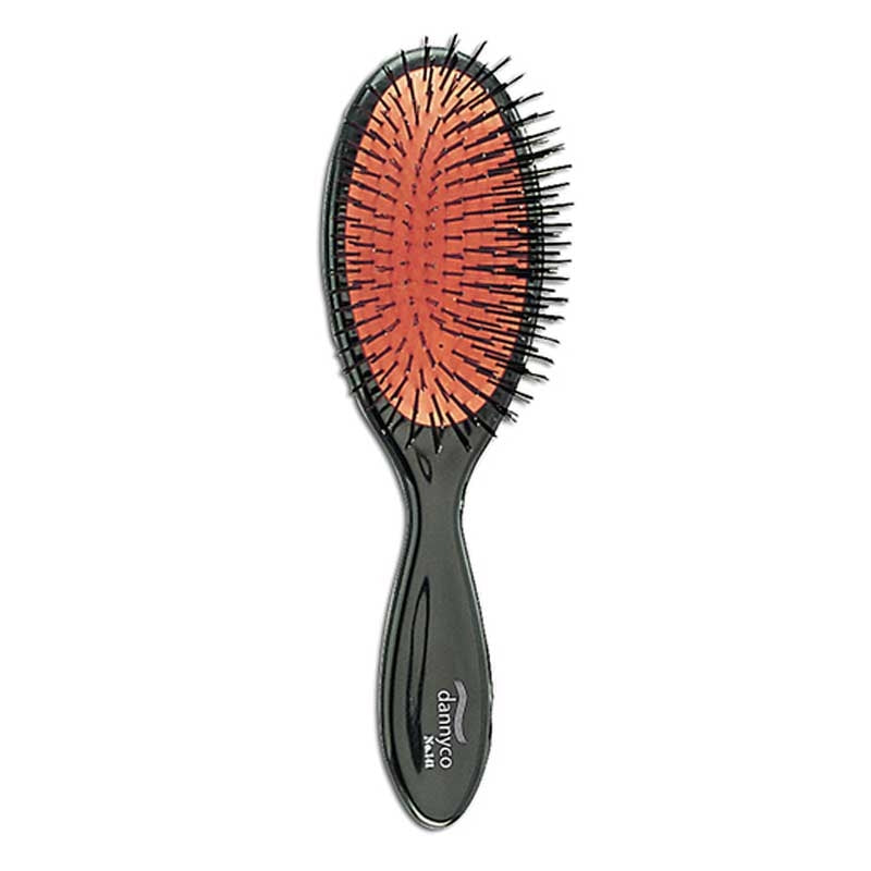 White Smoke Dannyco Cushion Brush with Nylon Bristles Large