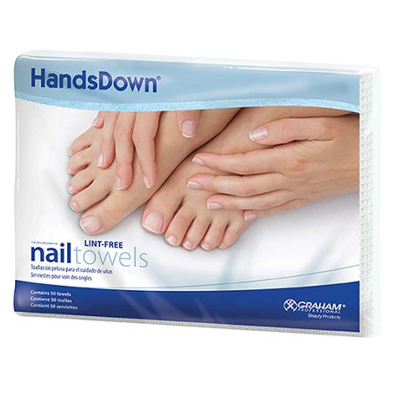 White Smoke Graham Beauty Nail Care Towel 50/pack