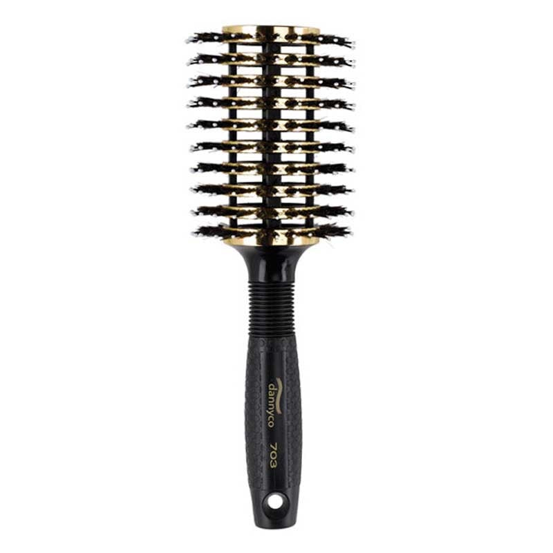 White Smoke Dannyco Porcupine Vented Circular Brush X Large