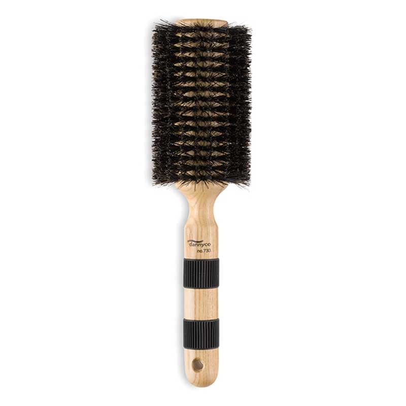 White Smoke Dannyco Boar Oak Circular Brush Large