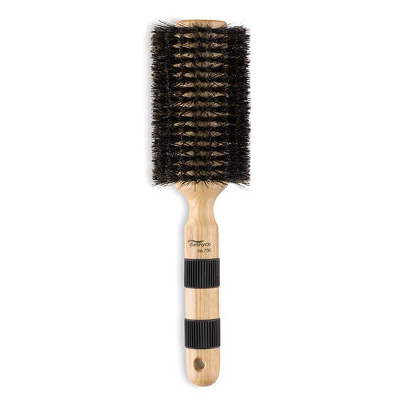 White Smoke Dannyco Boar Oak Circular Brush X Large