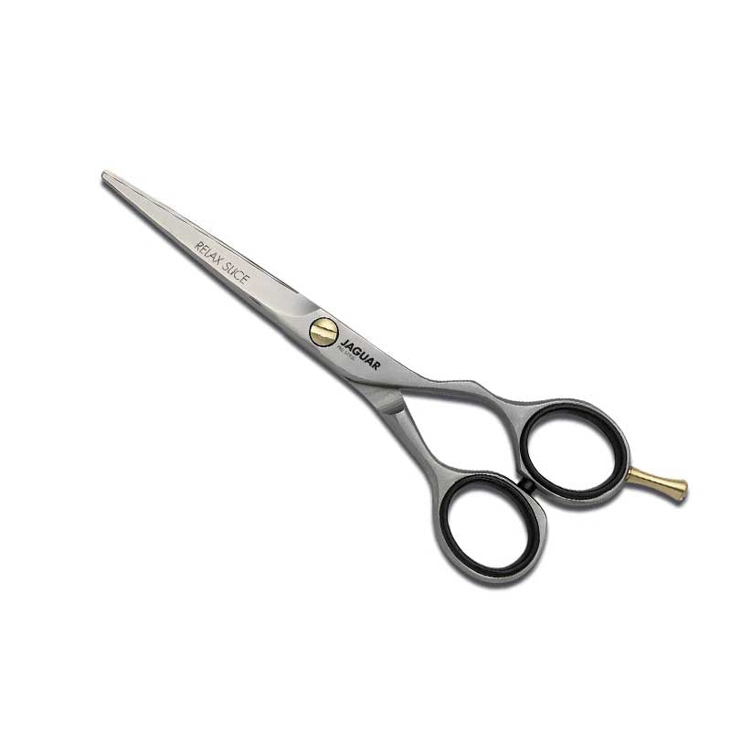 White Smoke Jaguar Relax Slice Scissors 6in
