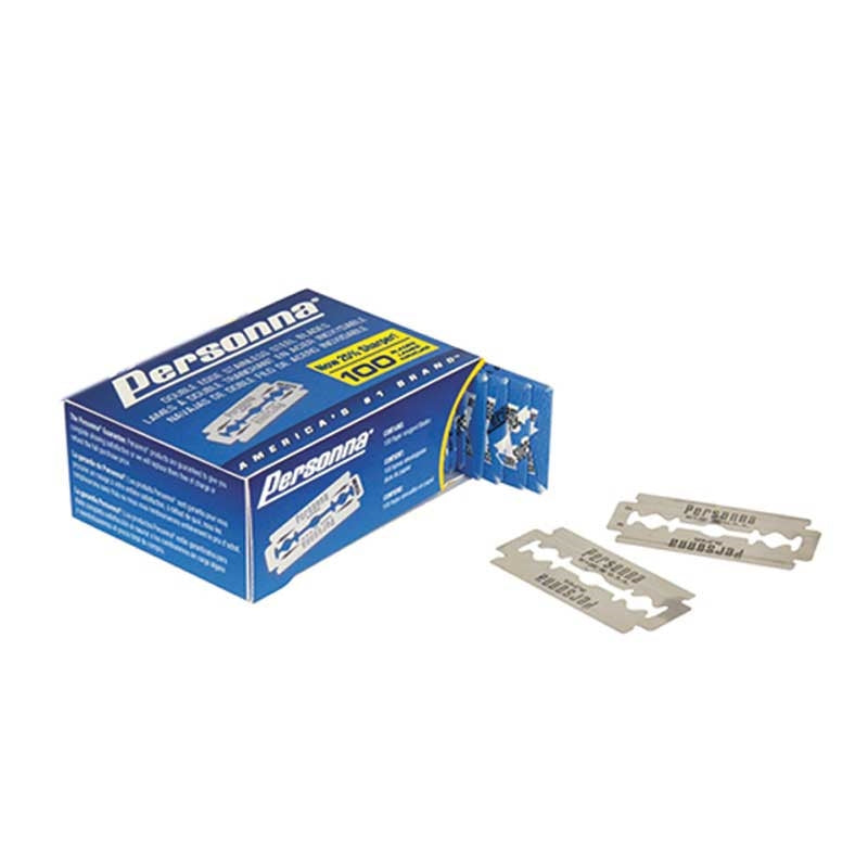 White Smoke Dannyco Personna Blades Single Double Edge