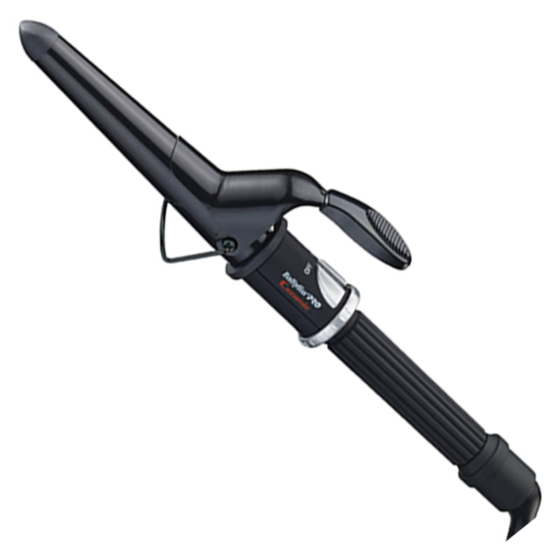 White Smoke BaBylissPRO Pointy Tip Ceramic Curling Iron 1