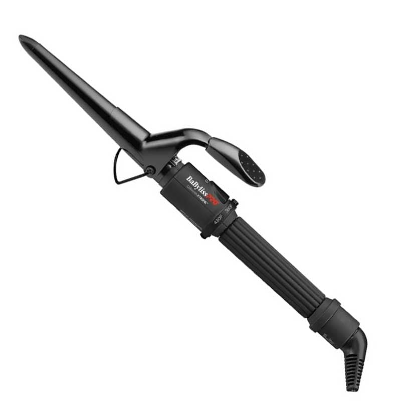 White Smoke BaBylissPRO Ceramic Pointy Tip Curling Iron 1.25in