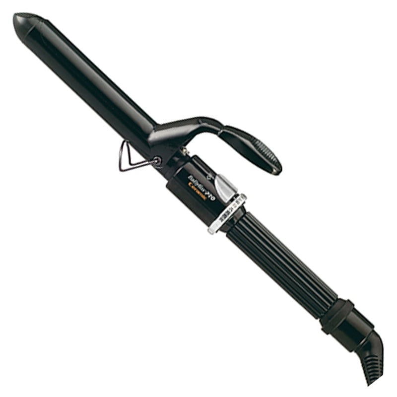 White Smoke BaBylissPRO Ceramic Spring Curling Iron 3/4
