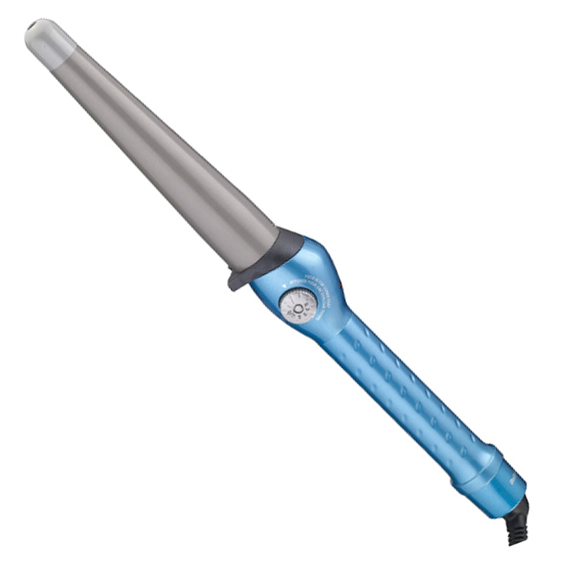 White Smoke BaBylissPRO ClampFree Pointy Curl Iron 1.25in