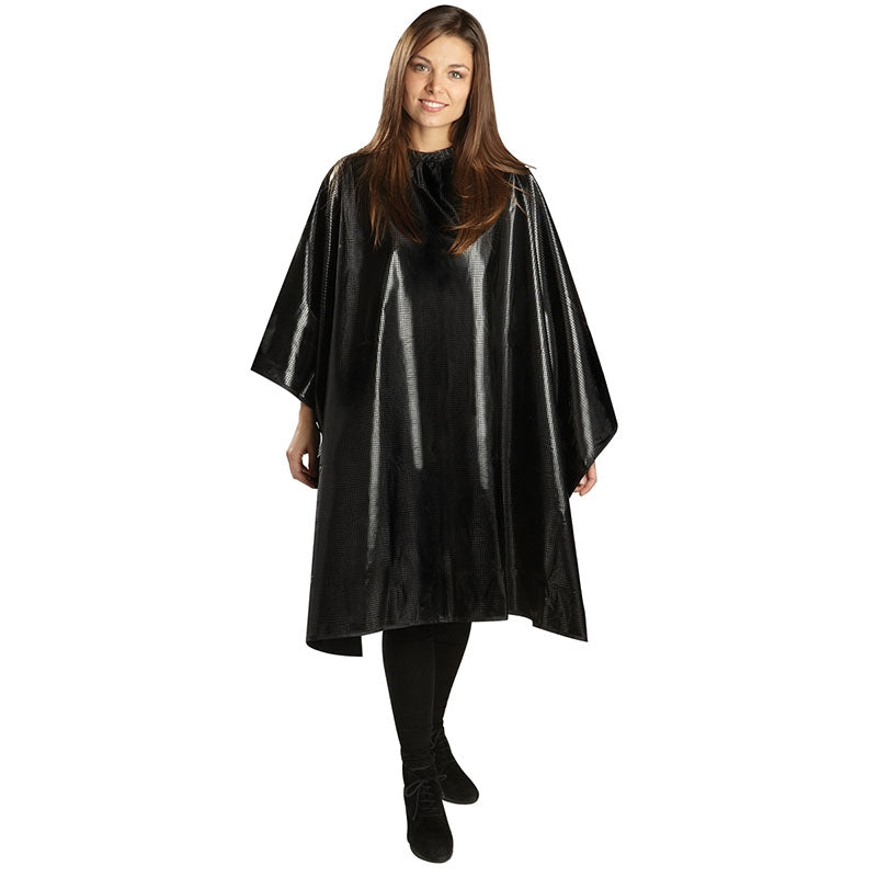 White Smoke BaBylissPRO All Purpose Cape Velcro Black