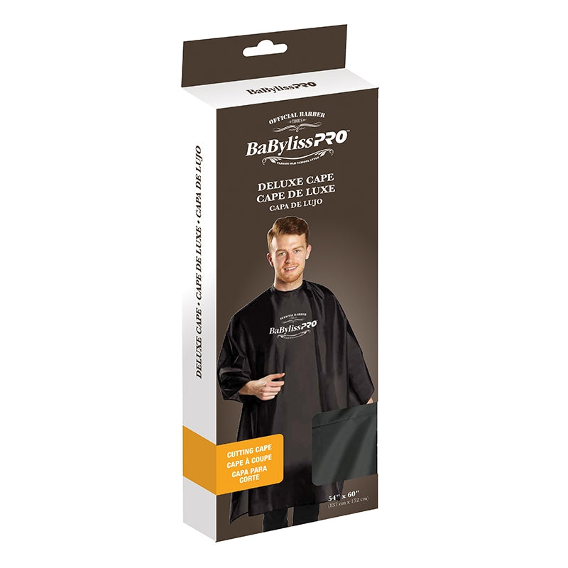 White Smoke BaBylissPRO Water Resistant Nylon Cutting Cape
