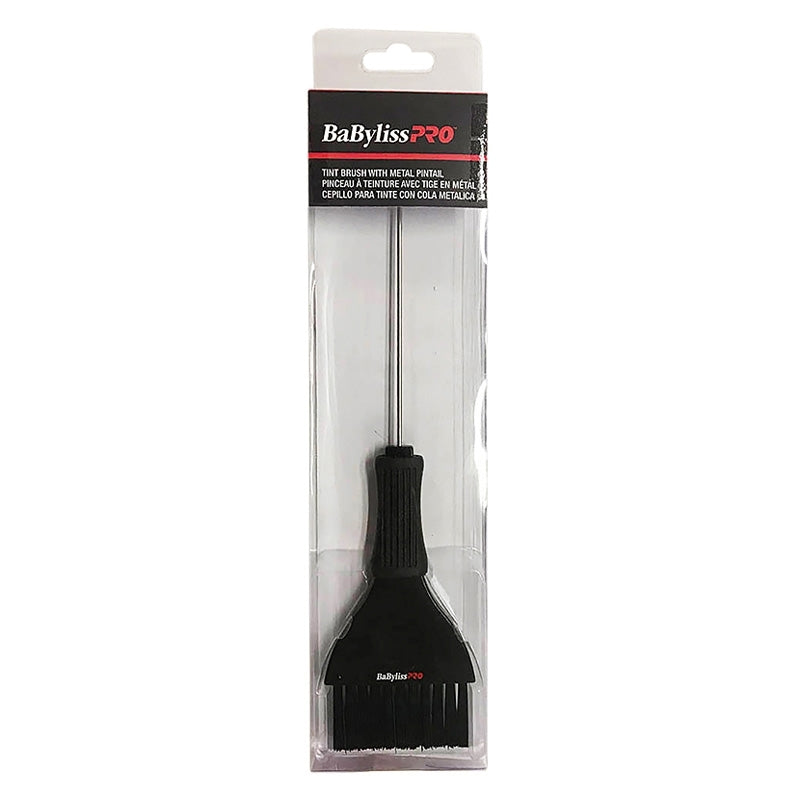 Light Gray BaBylissPRO Metal Pintail Tint Brush Large