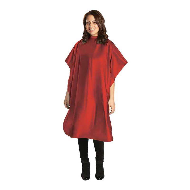 White Smoke BaBylissPRO Soft Vinyl Cape 36x56 Red