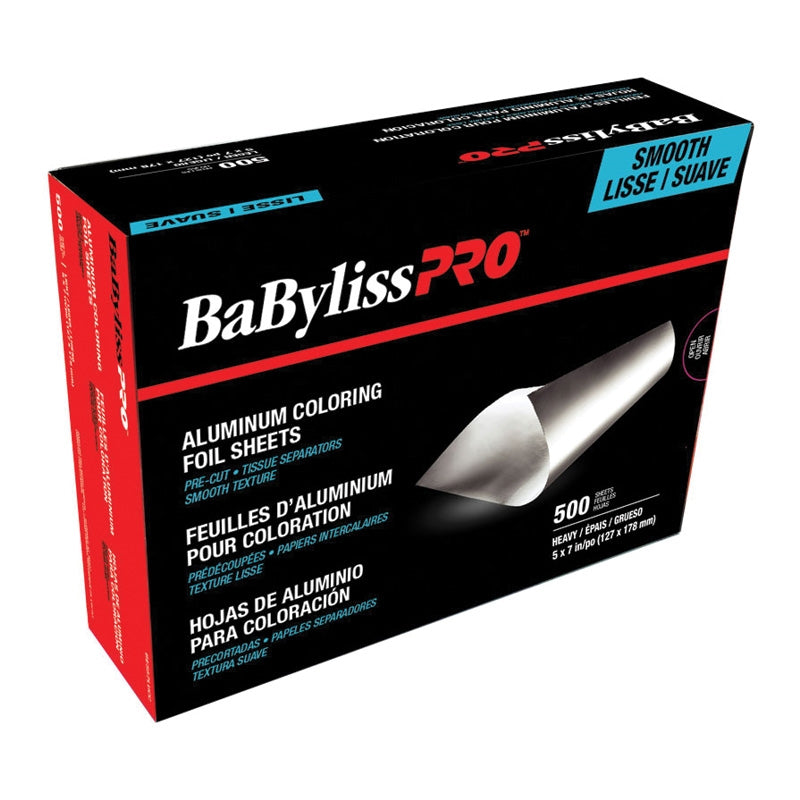 Black BaBylissPRO Smooth Foil PreCut 5x7 Heavy