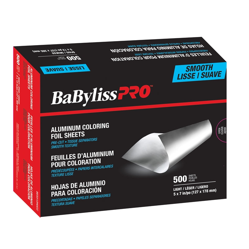 Dark Slate Gray BaBylissPRO Smooth Foil PreCut 5x7 Light