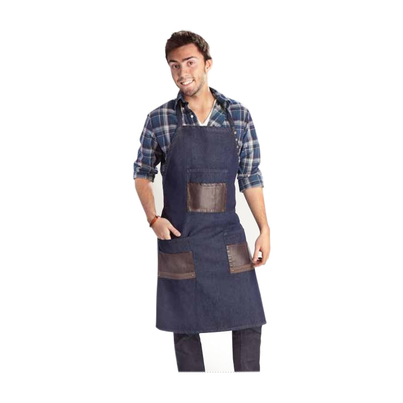 White Smoke BaBylissPRO Denim Apron