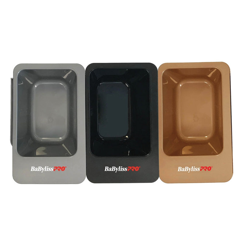 Black BabylissPRO Connecting Tint Bowls 3/set