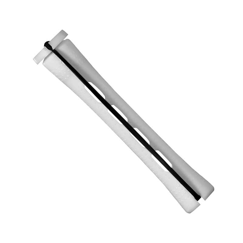White Smoke BaBylissPRO Cold Wave Rods Long White 12/bag