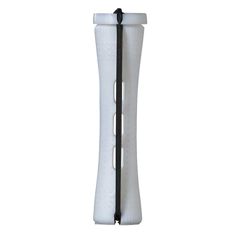 White Smoke BaBylissPRO Cold Wave Rods Short White 12/bag