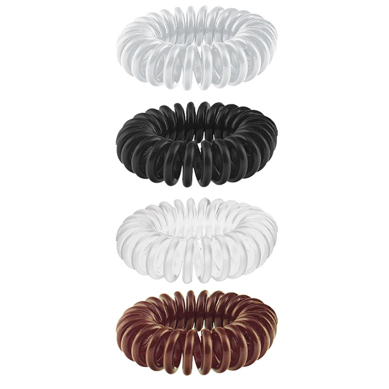 White Smoke BaBylissPRO Traceless Hair Ring Clear Single