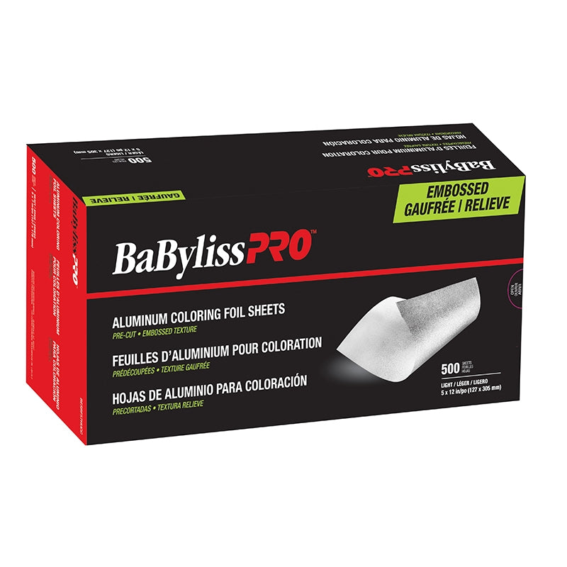 Dark Slate Gray BaBylissPRO (36767) Rough PreCut Foil 5x12 Light