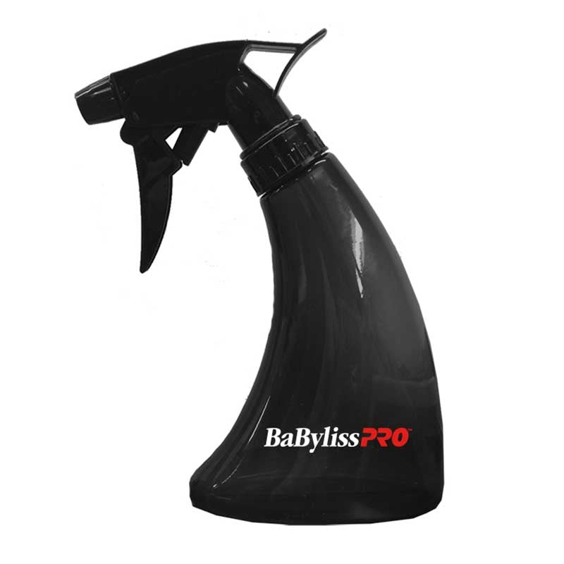 White Smoke BaBylissPRO Spray Bottle Black 290ml