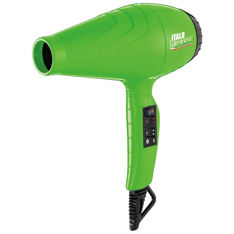 White Smoke BaBylissPRO Italian Ceramic Hairdryer Green