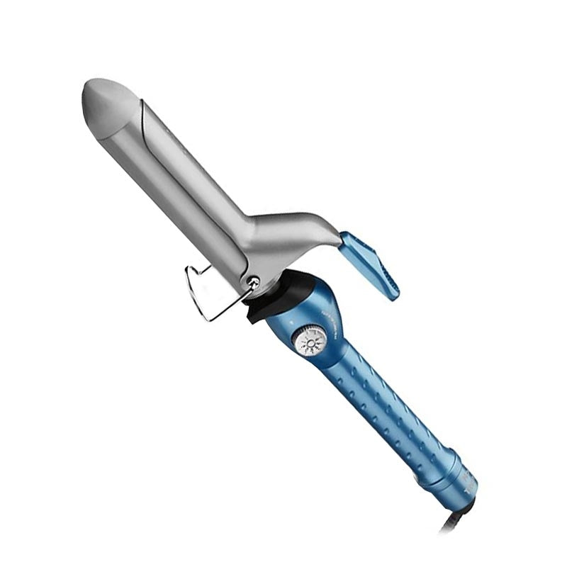 White Smoke BaBylissPRO NanoTitanium Ceramic Curling Iron 1in